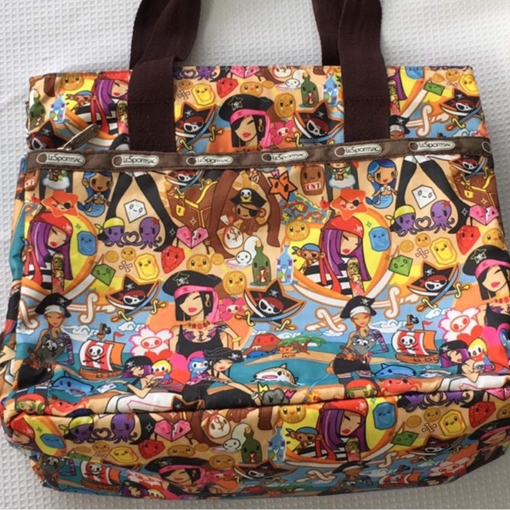 tokidoki Colorful Character Tote Bag